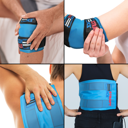 STRAPT ICE - Reusable Ice Pack with Adjustable Straps